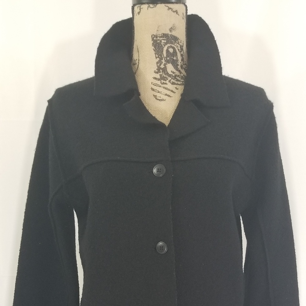 Herman Geist Womens Coat Sz PS 100% Wool